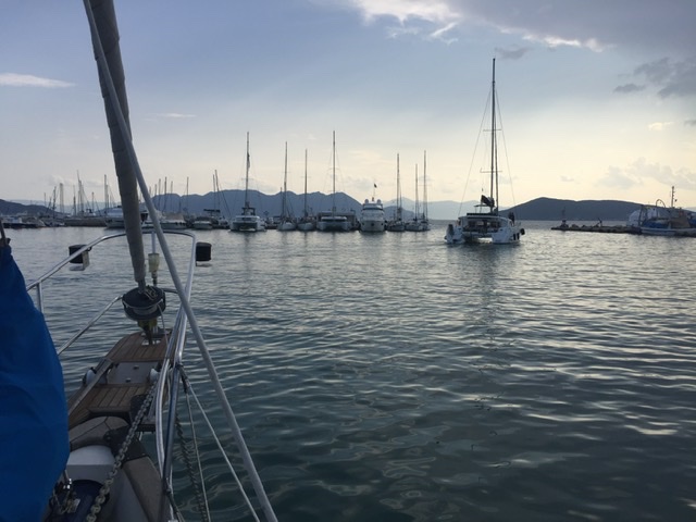 Aegina: island of the nymph Aphaia – and the pistachios – Sailing Aglaya